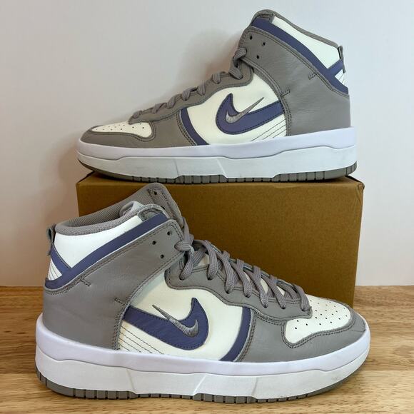 nike dunk high iron purple